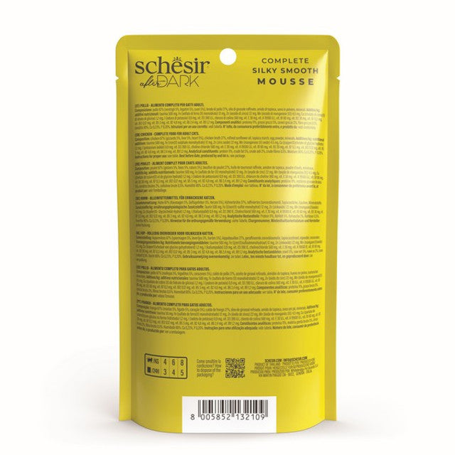 Schesir After Dark Velvet Adult Cat Chicken 80g