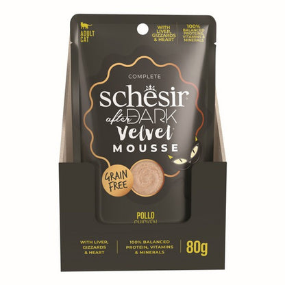 Schesir After Dark Velvet Adult Cat Chicken 80g