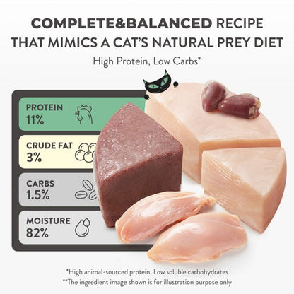 Schesir After Dark Velvet Variety Pack Adult Cat Mixed 12X80g