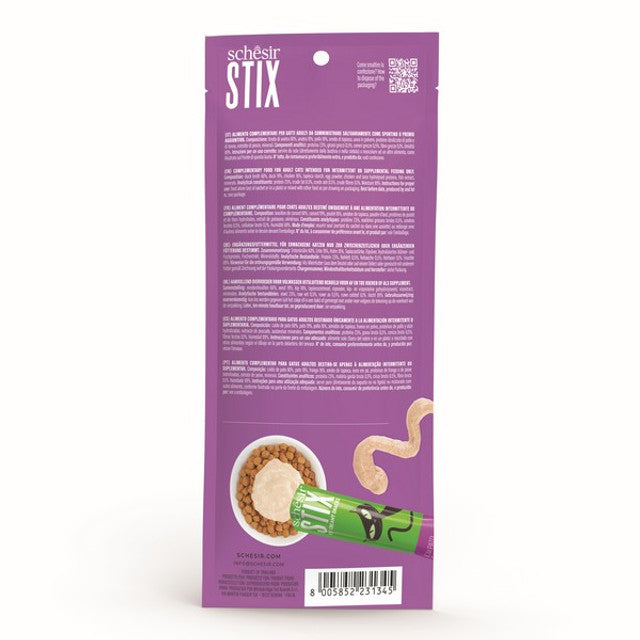 Schesir Stix Adult Cat Duck 6X15g