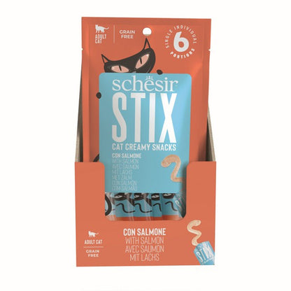 Schesir Stix Adult Cat Salmon 6X15g