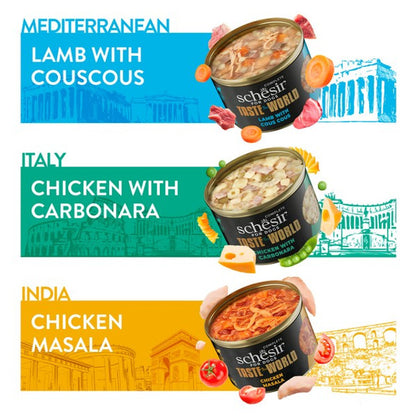 Schesir Taste The World Adult Dog Chicken Masala 150g