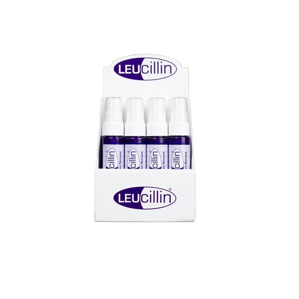 Leucillin Antimicrobial Spray 60ml Effective Multi-Purpose Disinfectant for Skin & Surfaces Cse 12