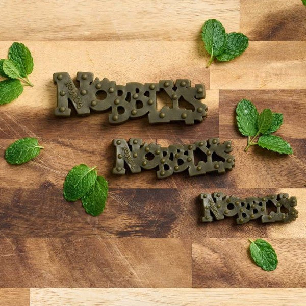 Petello Nobblys Mint Dog Chew Natural Breath Freshening Dog Treat 60g