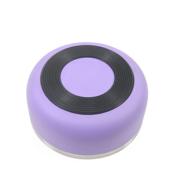 Rosewood Double Wall Stainless Steel Pet Bowl Spill-Resistant, Insulated Lilac
