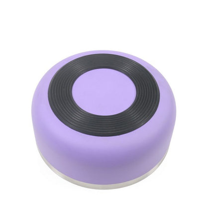 Rosewood Double Wall Stainless Steel Pet Bowl Spill-Resistant, Insulated Lilac