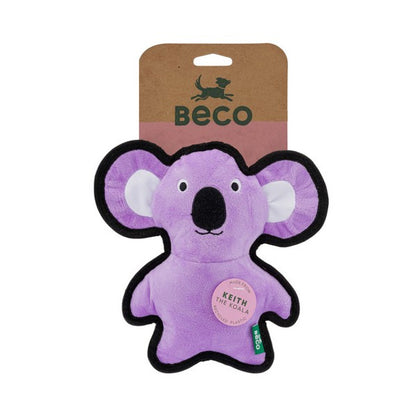 Dog Beco Recycled Rough and Tough Koala Toy Medium