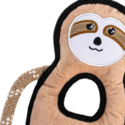 Dog Beco Recycled Rough and Tough Sloth Toy Medium