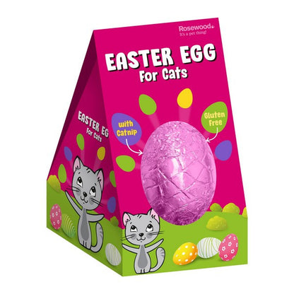 Rosewood Cat Easter Egg Treats Gourmet Cat Snacks with Turkey & Cheese 45g