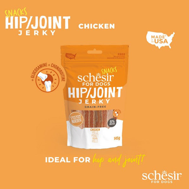 Schesir Dog Snack Hip&Joint Jerky Chicken 145g