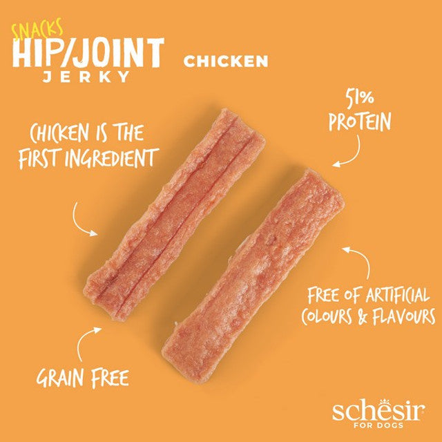 Schesir Dog Snack Hip&Joint Jerky Chicken 145g