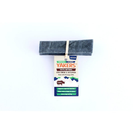 Dog Chew Blueberry Medium Yakers