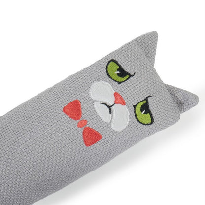 Rosewood Moody Moggy Rainbow Cat Kicker Interactive Cat Toy for Cats, Durable Plush & Colorful Design