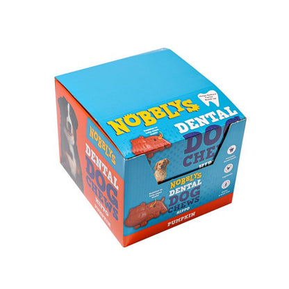 Petello Nobblys Hippo-Shaped Animal Treat Pumpkin Flavor 40g