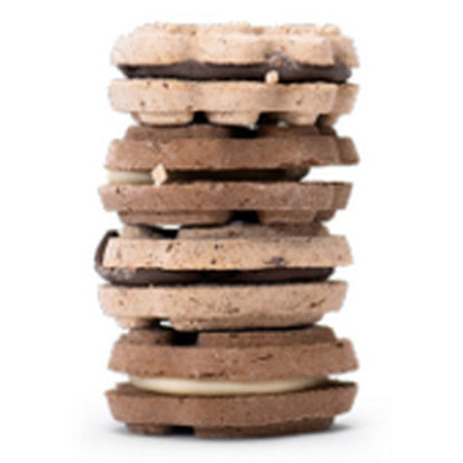 Ruffingtons Biscuit Paws Dog Treats 4-Pack Crunchy Snack for Puppies & Dogs