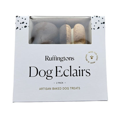 Ruffingtons Dog Eclairs Gourmet Dog Treats 2 Pack