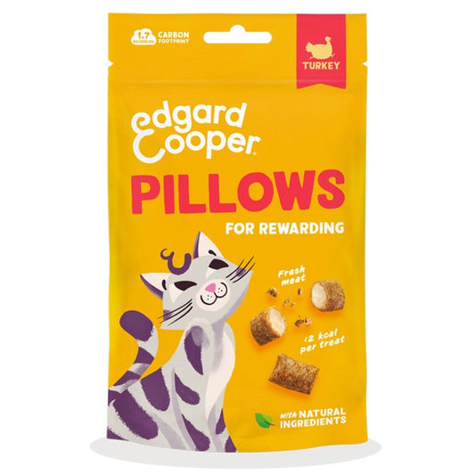 Edgard & Cooper Cat Pillows Turkey Flavour 60g