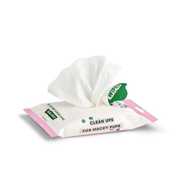 Dog Beco Bamboo Travel Wipes Coconut Scented