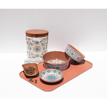 Tarhong Rio Medallion Bowl Ceramic Mixing & Serving Bowl Capacity