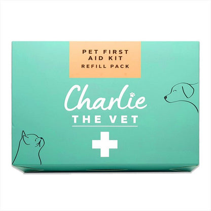 Charlie The Vet Pet First Aid Kit Refill Pack Wound Care & Emergency Pet Health Supplies