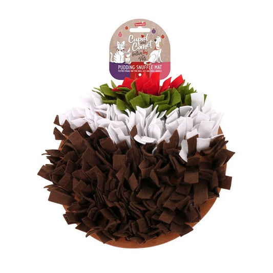 Rosewood Pudding Snuffle Forage Mat Dog Enrichment Toy for Mental Stimulation and Slow Feeding