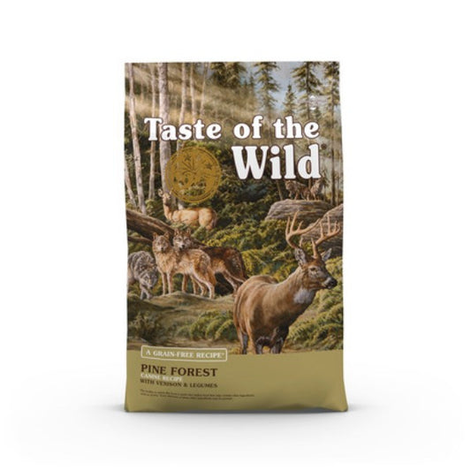 Taste of the Wild Grain-Free Dry Dog Food for All Breeds & Life Stages Wild Pine Forest Flavor 5.6kg