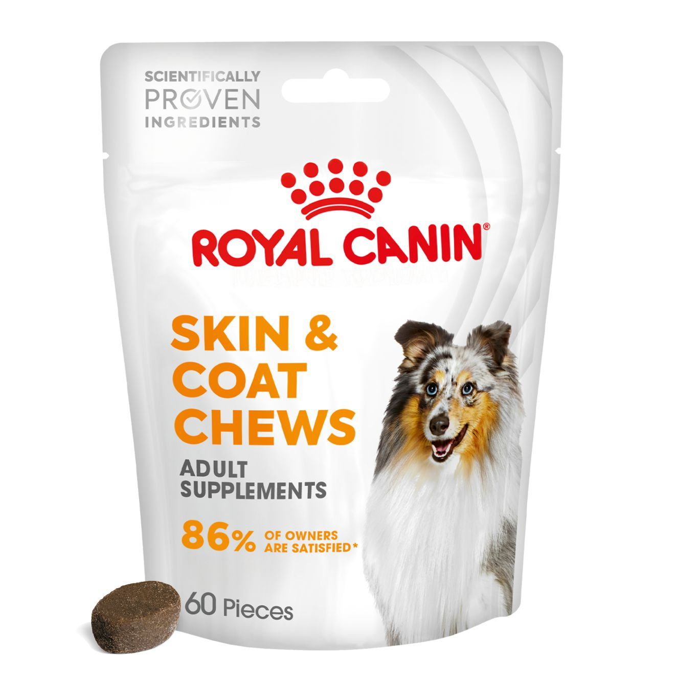 Royal Canin Dog Supplement for Skin & Coat Soft Chews  240g