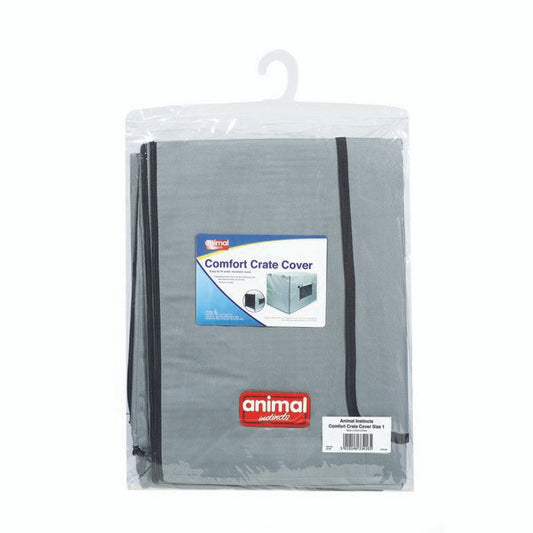 Animal Instincts Comfort Crate Cover Soft Durable Dog Crate Bedding, Size 1 62x45x50cm