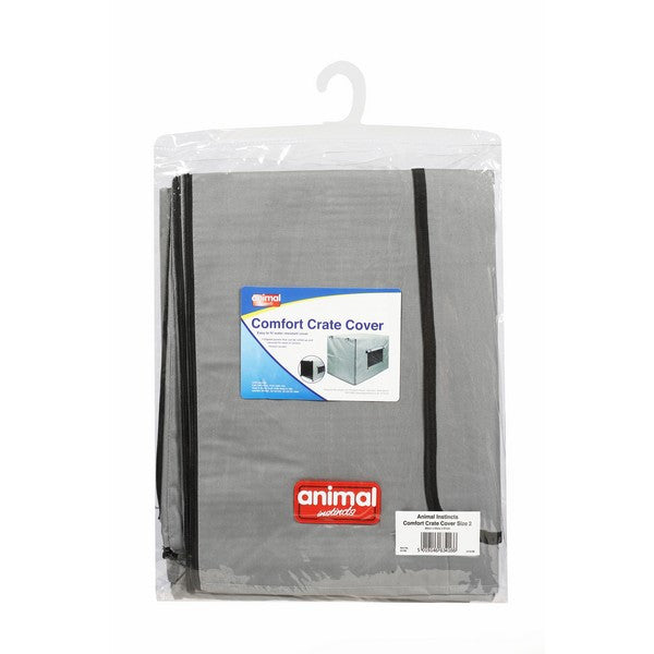 Animal Instincts Comfort Crate Cover Soft Durable Dog Crate Cover for Small/Medium Kennels 78x49x58cm