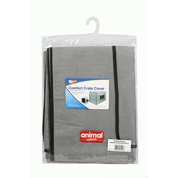 Animal Instincts Comfort Crate Cover Large Durable Pet Crate Blanket Protector 108x70x79cm Size 4