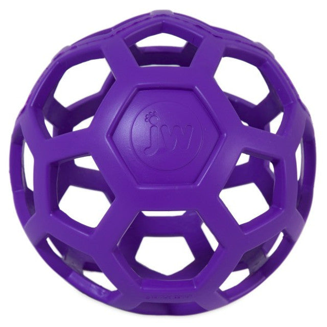 JW Hol-ee Roller Size 8 – Tough, Flexible Rubber Dog Toy