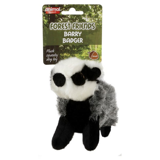 Animal Instincts Forest Friends Barry Badger Small Plush Toy Soft Stuffed Animal