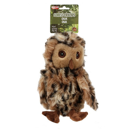 Animal Instincts Forest Friends Ollie Owl Plush Toy Large Soft Stuffed Animal for Kids & Home Décor
