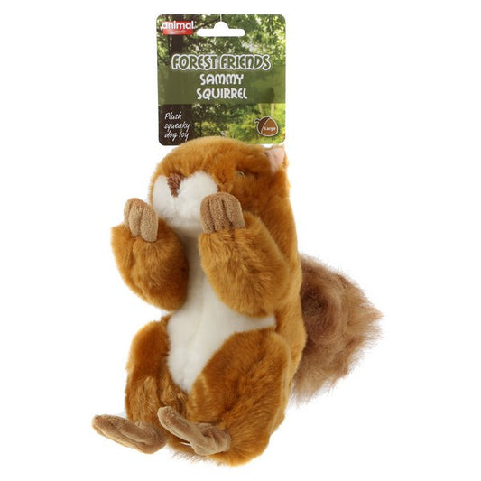 Animal Instincts Forest Friends Sammy Squirrel Plush Toy Large Soft Stuffed Animal for Kids & Collectors