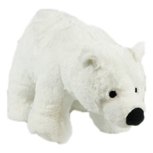 Animal Instincts Snow Mates Polar Bear Dog Toy Large Plush Chew & Cuddle Pet Toy