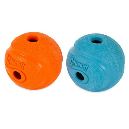Chuckit! The Whistler Ball 2 Pack Medium 6.5cm