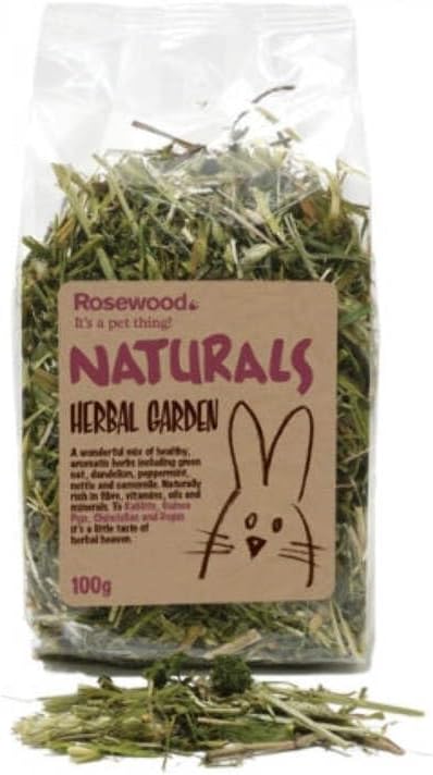 Rosewood Herbal Garden Herbal Mix Small Animal Treats, 100g