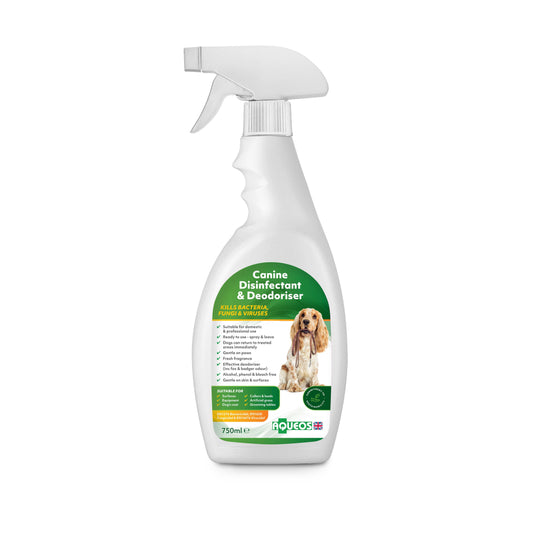 Aqueos Canine Disinfectant & Deodoriser 750ml