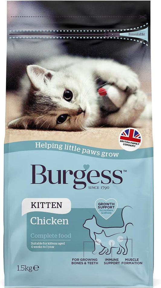 Burgess Kitten Chicken 1.5kg