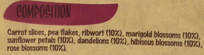 Rosewood Summerfield Natural Meadow Small Animal Treats, 100g, Case of 6