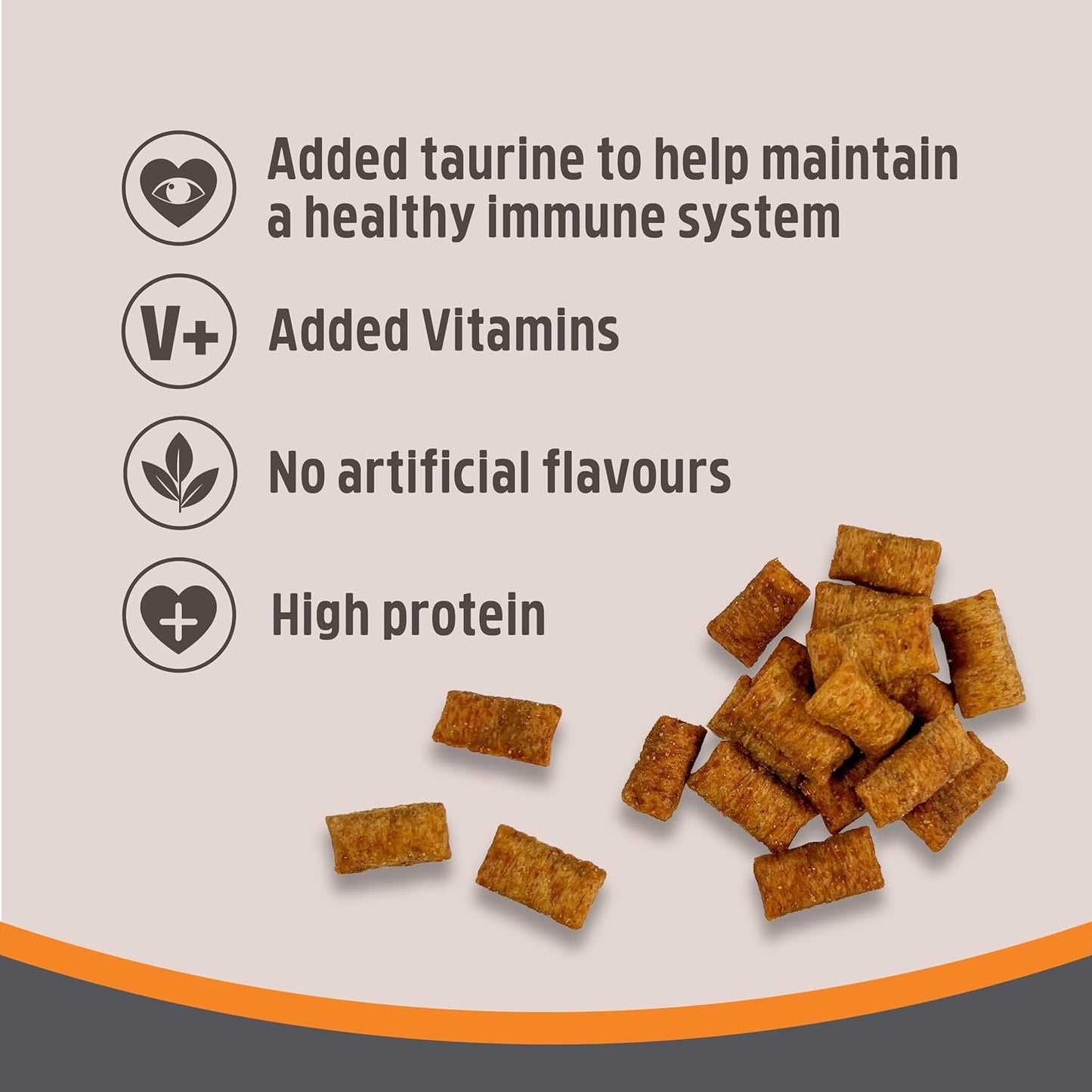 Rosewood Crunchy Cheese Cat Treats 200g Value Pack Case of 10