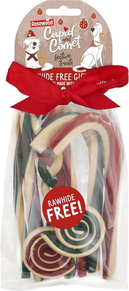 Rosewood Dog Chew Toy No Rawhide Bumper Gift Bag 280g for Dogs