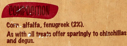 Rosewood Fenugreek Crunchies Fenugreek Small Animal Treats, Crunchy Herbal Snacks, 200g