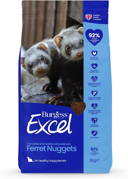 Burgess Excel Ferret Nuggets 2kg