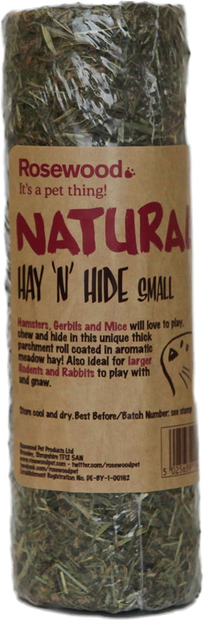 Rosewood Hay n Hide Small Animal Hideout & Hay Feeder, Small Case of 4