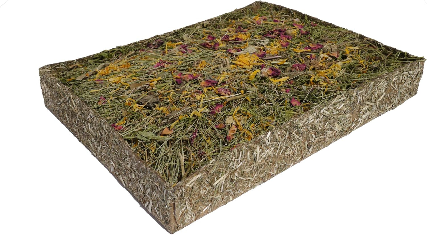 Rosewood Nibble n Dig Meadow Foraging Toy & Treat for Small Animals, Case of 4