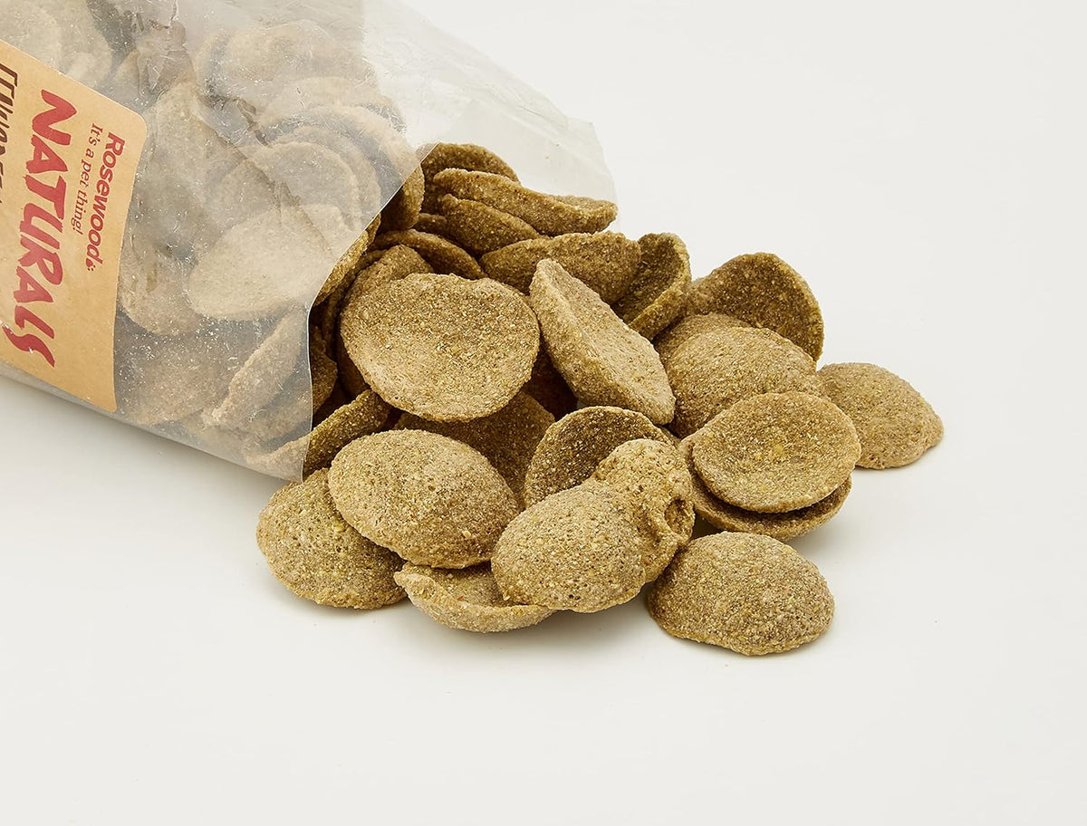 Rosewood Fenugreek Crunchies Fenugreek Small Animal Treats, Crunchy Herbal Snacks, 200g