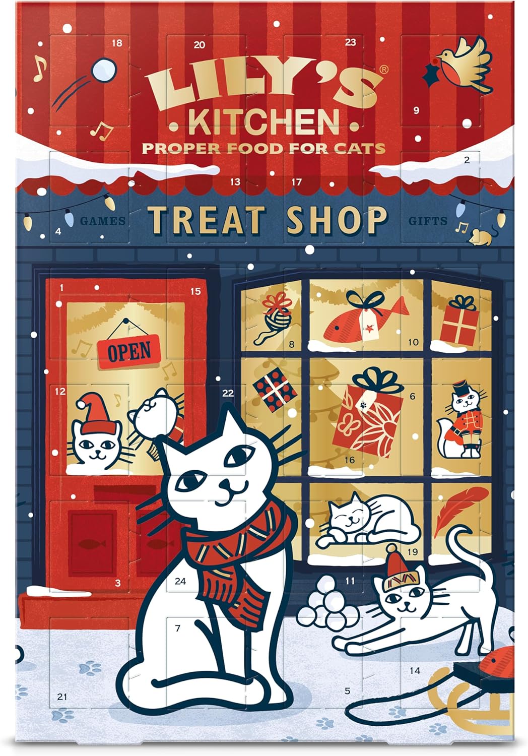 Lily’s Kitchen Cat Christmas Advent Calendar
