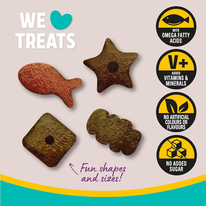 Rosewood Premium Cat Treats Pick ‘N’ Mix Seafood Flavor 180g Case of 10