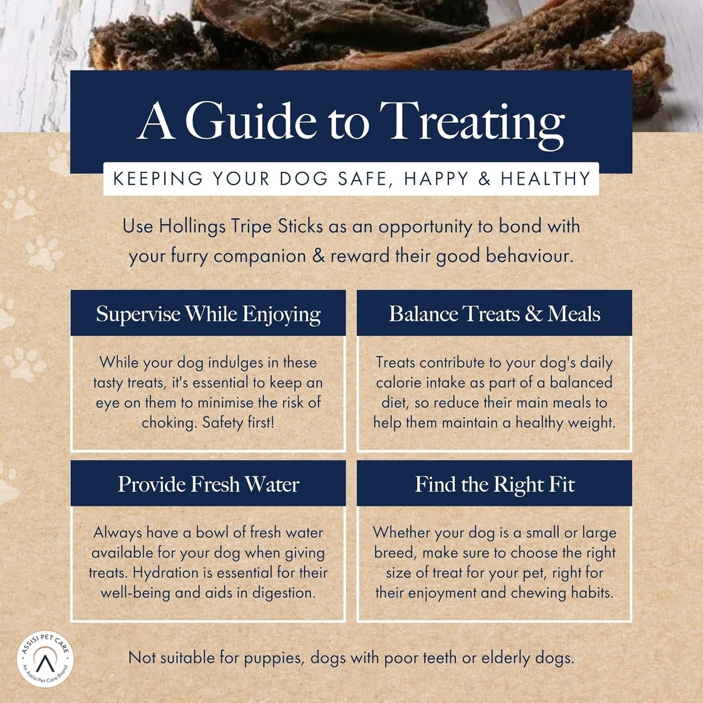 Hollings 2.5kg Tripe Sticks – Natural Dog Treats